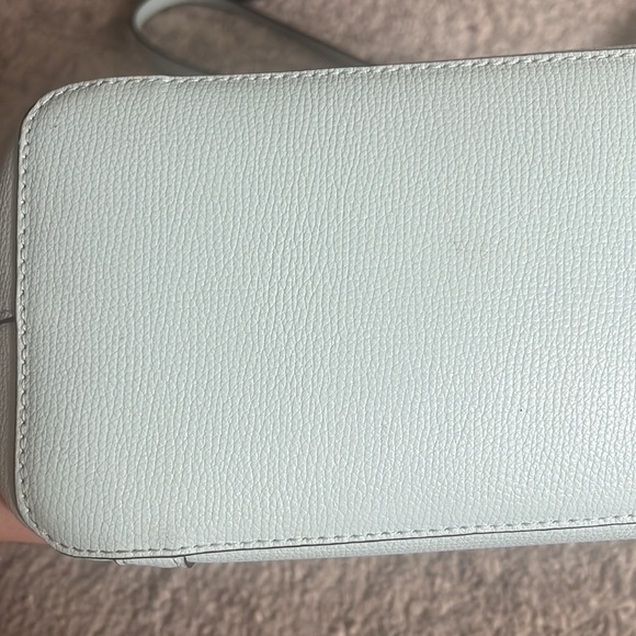 Kate Spade Blue Leather Tote Bag with Structured Design - Picture 10 of 10